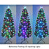 Christmas Pre-Lit Fibre Optic Green Tree Ultra-bright Sparkling Colorful Lights